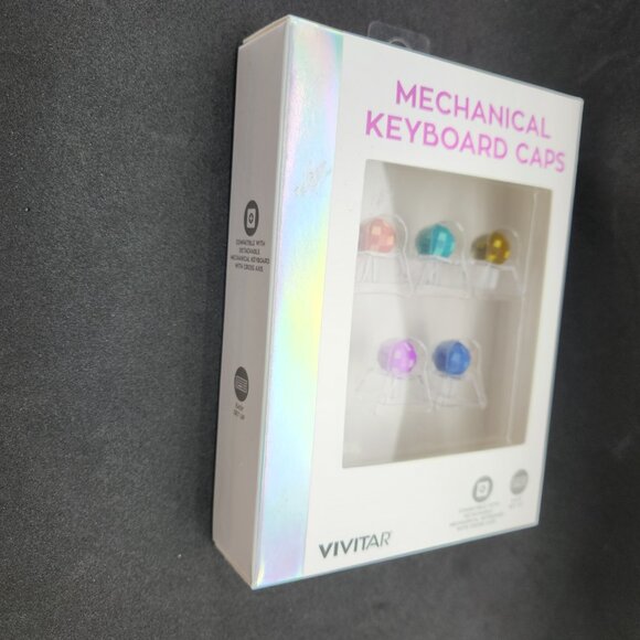 Disco Ball Keycap Set (5pc) – Compatible w/ Mechanical Keyboard Cross Axis - Picture 2 of 7